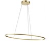 43W LED pakabinamas šviestuvas LEO, bronzos sp., 3000/4000K, dimeriuojamas, 01-3338