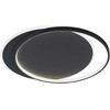 43W LED paviršinis lubinis šviestuvas EVELYN, juodas, 3000K, 4301901