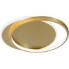 43W LED paviršinis lubinis šviestuvas EVELYN, aukso sp., 3000K, 4301902
