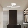 Lubinis šviestuvas V-tac 43W LED paviršinis šviestuvas, baltas, 4000K, dimeriuojamas