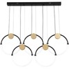 45W LED pakabinamas šviestuvas BRIANA, baltos/juodos/aukso sp., 3000K, 4315000