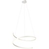 46W LED pakabinamas šviestuvas SCROLL, baltas, 3000/4000/6000K, dimeriuojamas, 01-4016