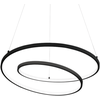 47W LED pakabinamas šviestuvas OZ, juodas, 4000K, 342382