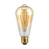 V-tac 4,8W LED filamentinė lemputė, ST64, E27, gintaro sp., 1800K