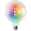 4,8W LED lemputė SMART WiFi, E27, RGBTW, G125, 320°, dimeriuojama