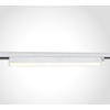48W LED linijinis bėgelio šviestuvas, baltas, 3000/4200/6500K, 65028CT/W/V
