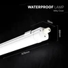 48W LED linijinis paviršinis šviestuvas G-SERIES, 150cm, baltas, 3000/4000/6500K, IP65