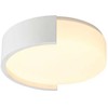 48W LED lubinis šviestuvas, baltos sp., 3000/4000/6000K, dimeriuojamas
