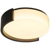 48W LED lubinis šviestuvas, juodos sp., 3000/4000/6000K, dimeriuojamas
