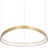 Ideal Lux 47W LED pakabinamas šviestuvas GEMINI, žalvario sp., 3000K, dimeriuojamas, 304700