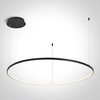 48W LED pakabinamas šviestuvas, juodas, 3000K, 100cm, dimeriuojamas, 63150/B/W
