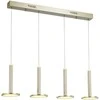 Lubinis šviestuvas 48W LED pakabinamas šviestuvas OLIVER, aukso sp., 3000K