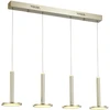 Lubinis šviestuvas 48W LED pakabinamas šviestuvas OLIVER, aukso sp., 3000K