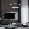 48W LED pakabinamas šviestuvas ORIANA, juodas, 3000K, 4323700