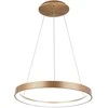 Italux 48W LED pakabinamas šviestuvas VICO, aukso sp., 3000/4000K, dimeriuojamas