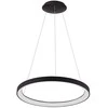 Italux 48W LED pakabinamas šviestuvas VICO, juodas, 3000/4000K, dimeriuojamas