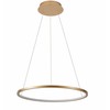 Italux 48W LED pakabinamas šviestuvas VINOLA, aukso sp., 3000/4000K