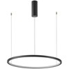 Italux 48W LED pakabinamas šviestuvas VINOLA, juodas, 3000/4000K
