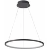 Italux 48W LED pakabinamas šviestuvas VINOLA, juodas, 3000/4000K