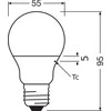 Osram 4,9W LED lemputė CLASSIC A, E27, baltos matinės sp., 2700K