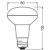 Osram 4,9W LED lemputė, E27, 2700K, dimeriuojama