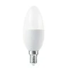 Ledvance SMART+ WiFi Classic Candle Tunable Baltas 40 5W 2700-6500K E14 Ledvance SMART+ WiFi Candle Tunable Baltas 40 5W 2700-6500K E14 E14 5 W Tunable Baltas 2700-6500K Wi-Fi