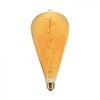 V-tac 4W LED filamentinė lemputė, E27, ST120, gintaro sp., 2700K