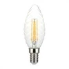 V-tac 4W LED filamentinė lemputė, žvakės formos, E14, skaidriu stiklu, 3000K, dimeriuojama