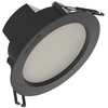 Ledvance 4W LED įleidžiama panelė DOWNLIGHT IP44 GEN2, juoda, 3000K, 100°