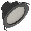 Ledvance 4W LED įleidžiama panelė DOWNLIGHT IP44 GEN2, juoda, 4000K, 100°