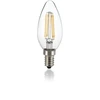 4W LED lemputė E14, 3000K, skaidri, 101224
