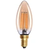 Italux 4W LED lemputė, E14, gintaro sp., 2200K, dimeriuojama