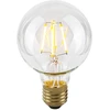 Italux 4W LED lemputė, G80, E27, skaidri, 2200K, dimeriuojama