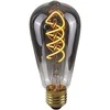 Italux 4W LED lemputė, ST64, E27, dūmų sp., 2200K, dimeriuojama