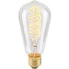 Italux 4W LED lemputė, ST64, E27, skaidri, 2200K, dimeriuojama