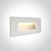 4W LED sieninis šviestuvas, baltas, 3000K, 68076A/W/W