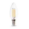 V-tac 4W LED žvakės formos lemputė, E14, 3000K, dimeriuojama