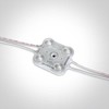 4x0,5W/10W/m LED modulis, IP65, tiekiamas 50 vnt. grandinėje, bendras ilgis 10m., 7840D/D