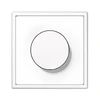 Liregus 5-200W LED šviesos ryškumo reguliatorius MODERN, be rėmelio, baltos sp.