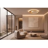 50W LED lubinis šviestuvas, smėlio/baltos sp., 2700/3000/4000K, dimeriuojamas, 2684
