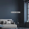 50W LED pakabinamas šviestuvas E-LOOP, aliuminio sp., 2700-5000K, dimeriuojamas, 50cm, reguliuojamo aukščio