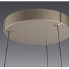 50W LED pakabinamas šviestuvas E-LOOP, bronzos sp., 2700-5000K, dimeriuojamas, 50cm, reguliuojamo aukščio