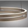 50W LED pakabinamas šviestuvas E-LOOP, bronzos sp., 2700-5000K, dimeriuojamas, 50cm, reguliuojamo aukščio
