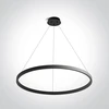 50W LED pakabinamas šviestuvas, juodas, 3000K, 63156/B/W