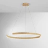 50W LED pakabinamas šviestuvas NAVEL, medžio sp., CCT