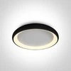 Lubinis šviestuvas 50W LED plafonas, juodas, 2700/3000/4000K, 120°, dimeriuojamas, 62144N/B/V