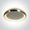 Lubinis šviestuvas Bikuvalt 50W LED paviršinis šviestuvas, matinės žalvario sp., 3000K, IP20, 62144N/BBS/W
