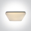 Lubinis šviestuvas 50W LED plafonas, juodas, 3000K, 62146A/B/W