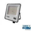 50W LED prožektorius, juodas, 3000/4000/6500K, CREE LED chip