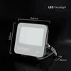 50W LED prožektorius, juodu korpusu, 6500K, CREE LED chip